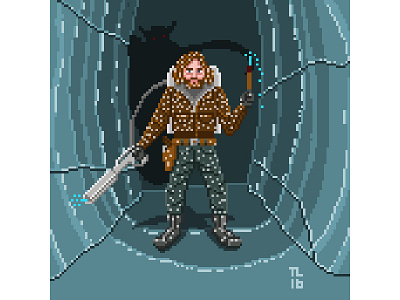 MacReady's Last Stand applepencil ipad johncarpenter pixel pixelart pixureapp pro rjmacready thething whogoesthere