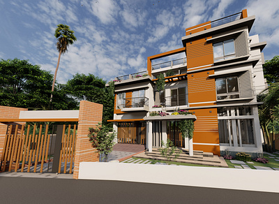 Potiya Own ResiDence 1 _ _ _- - 2022 3d design