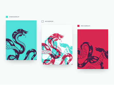 Twin Serpents Letterpress Design