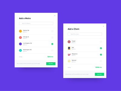 Basket Modals checkbox clean color elements modal modal box product product design ui ux