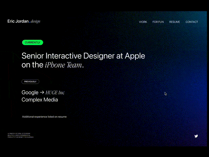 🅿️ortfolio Progress apple google graphic design portfolio prototype tech ui web design wfh
