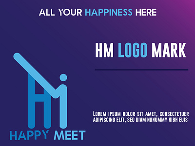 HM logo art logo brand logo branding design digital logo graphic design hm logo letter logo logo logo design mh logo