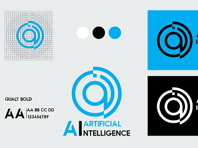 AI logo For branding ai logo art logo brand identity brand logo branding digital art logo digital logo graphic design illustration logo logo design