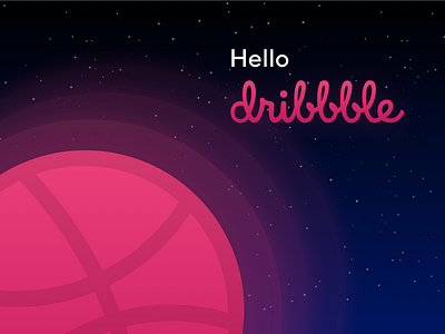 Hello Dribbble! hello dribbble