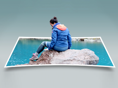 3D popup Photo manipulation photo