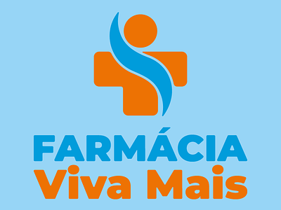Identidade Visual: Farmácia Viva Mais branding design graphic design illustration logo vector