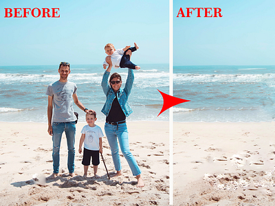 Photo Manipulation ,Remove Objects from Photo design graphic design image editing photo editing photo manipulation photoshop photoshop editing photoshop work remove unwanted objects