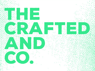The Crafted & co. branding