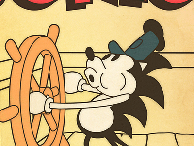 Steamboat Sonic poster