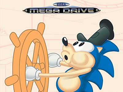 Steamboat Sonic video game