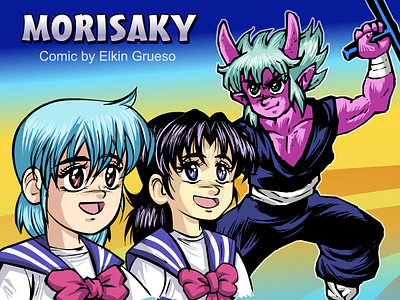 Morisaky Comic (One-Shot) anime comic drawing iillustration kofi manga patreon webcomic webtoon