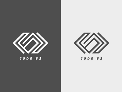 Code 62 Logo Design Concept