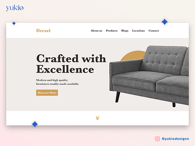 Furniture Store Landing Page design designer nepal designnepal graphic design graphic design nepal graphic designer nepal illustration kathmandu logo nepal ui uinepal uiux ux