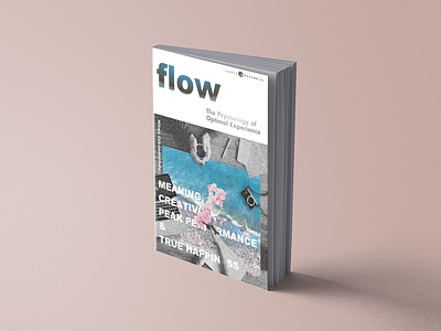 Book cover design - Flow
