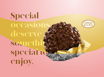 'Special Occasions' chocolate design golden idea luxury