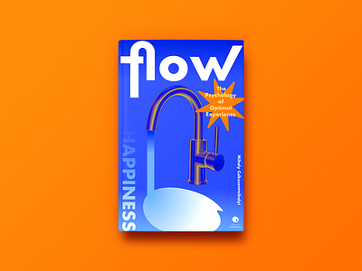 Book cover design - Flow