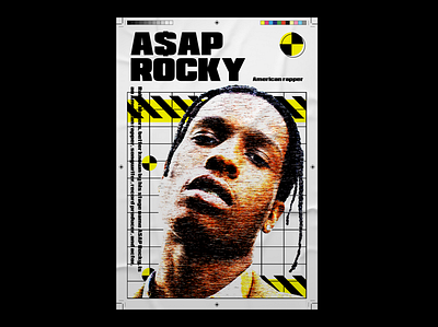 Testing asap rocky fashion flacko poster testing