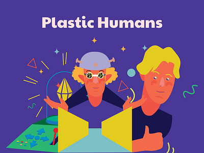 Plastic Humans – Just Another Illustration Set app design illustration ui vector