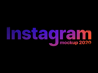 Instagram Mockup 2020 Free Download PSD, Sketch, Figma app instagram mockup mockup psd mockup template mockups