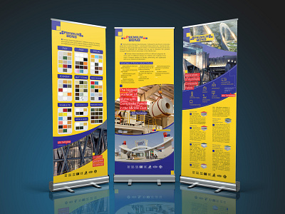 Stand Banner Design advertising branding corporate branding design