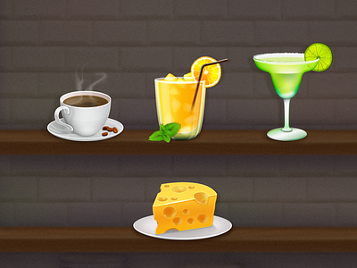 Food Icons food game icons