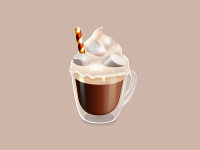 Cocoa with marshmallows