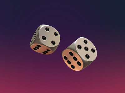 Dice Icon cube