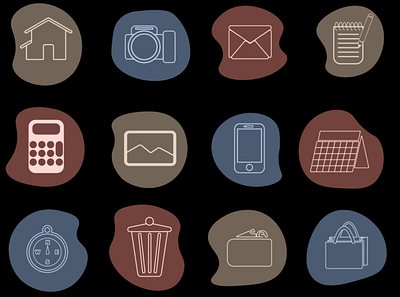 Icon Design Dark mode apps icon design games icon graphic design icon icondesign identity illustration ui vector web icon webicon