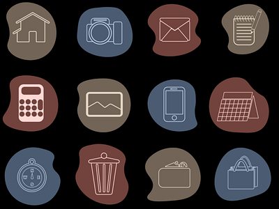 Icon Design Dark mode apps icon design games icon graphic design icon icondesign identity illustration ui vector web icon webicon