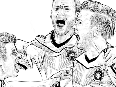Germany, champion of the World Cup 2014 - WIP 2014 alemanha argentina brazil celetration final football germany maracana soccer wip world cup