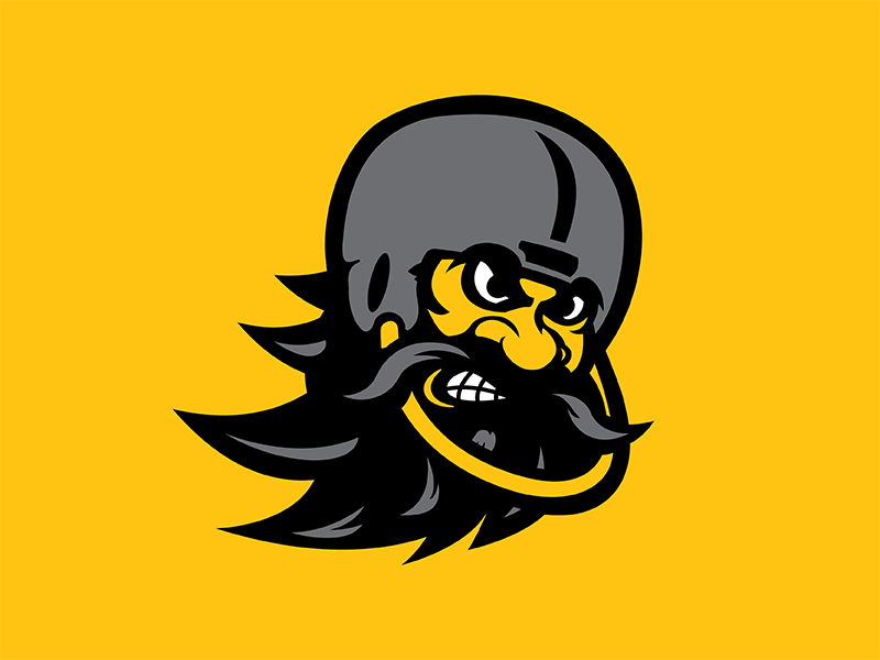 The Axemen Mascot Logos baseball basketball beard football hockey mascot sports sports logo