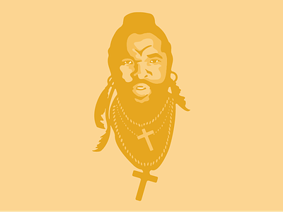 The 80's Icons #1 - Mr.T 80s feathers fool gold icon mr.t pity sucka