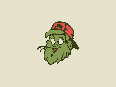 Grover Green | The Farmer beard cap farmer green hat landscape lawn organic vintage