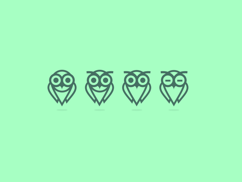 Owl Icon by Nestor Ramirez on Dribbble