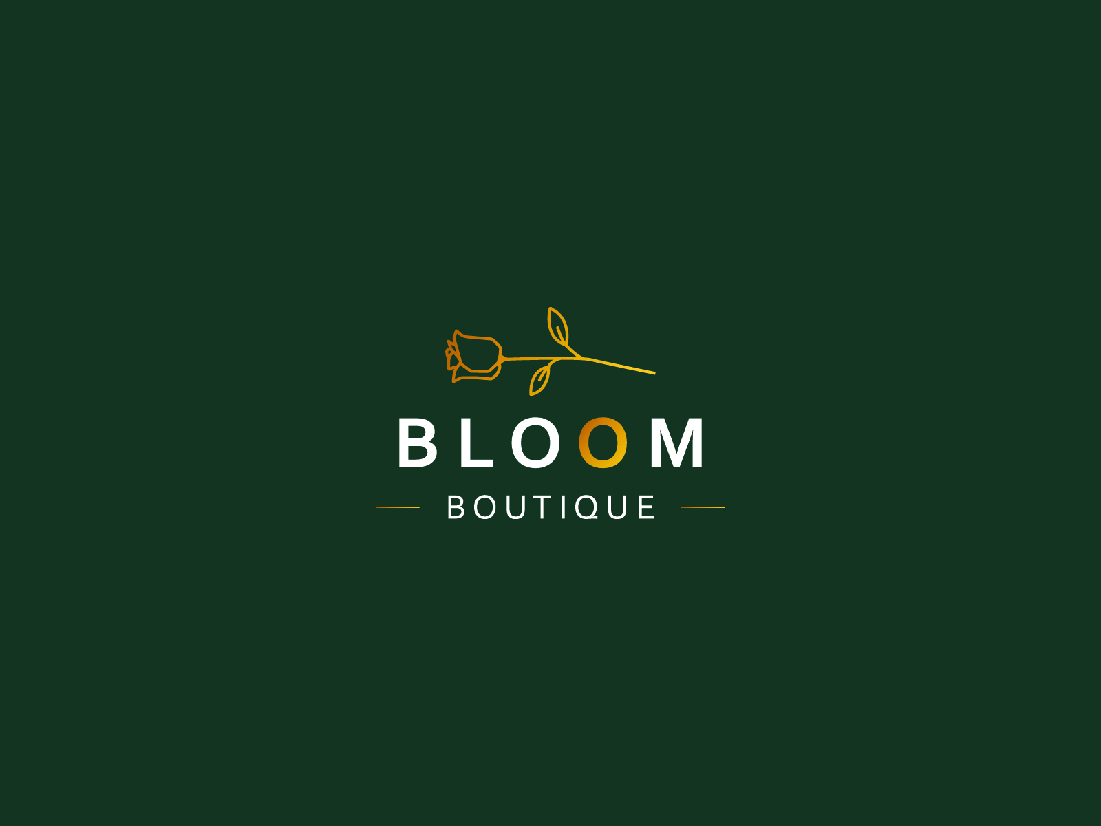 BLOOM Boutique - Logo Design by Ibrar Ali on Dribbble