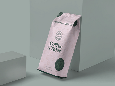 Coffee & Tales packaging branding design logo logodesign packaging