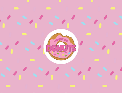 House of donuts branding design illustration logo logodesign