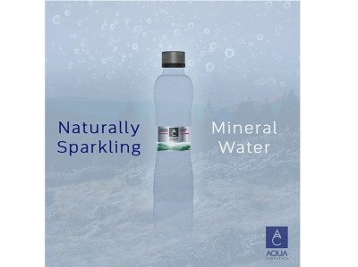 Hypothetical Mineral Water Ad 3d design ad blender design graphic design marketing social media ad water