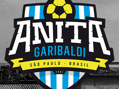 Anita Garibaldi's Crest brasil football logo sao paulo soccer