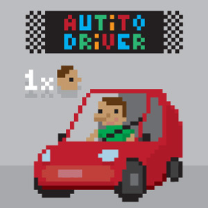 Autito art autito car illustration pixel