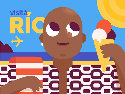 Visit Río de Janeiro 🇧🇷 américa del sur brasil brazil ice cream ipanema río de janeiro sunny travel