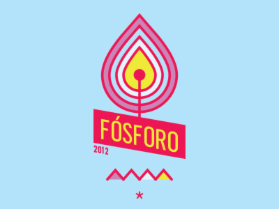 FOSFORO illustration ilustración logo