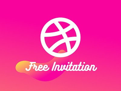 Dribbble Invitation FREE.!!! brand identity dribbble invitation free dribbble logo designer