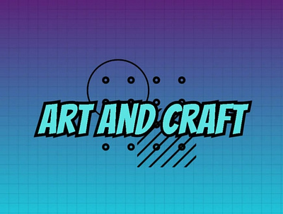 Art and Craft design graphic design illustration logo