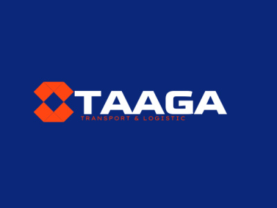 TAAGA I TRANSPORT & LOGISTIC branding graphic design logo