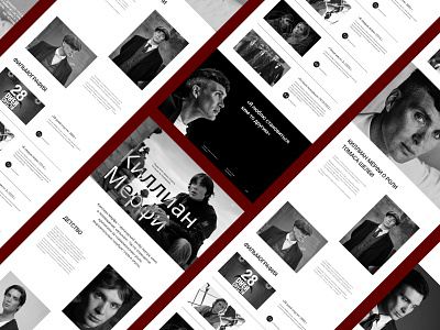 Longread app design figma landing longread typography ui web website