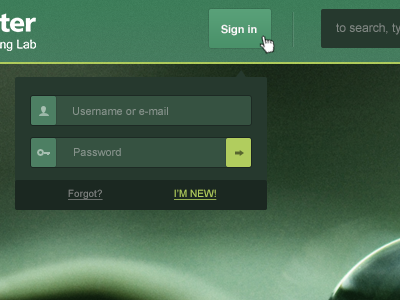 sign in e mail login password sign in username