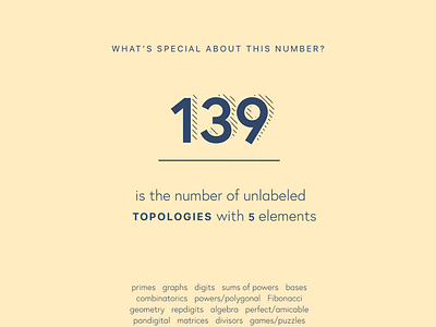 Numbers maths numbers typography website
