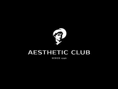 Aesthetic Club aesthetic club david logo luxury mark statue