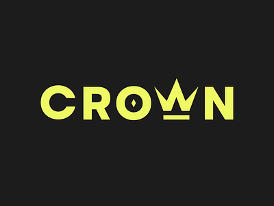 Crown Logo apparel brand branding crown fashion king logo type